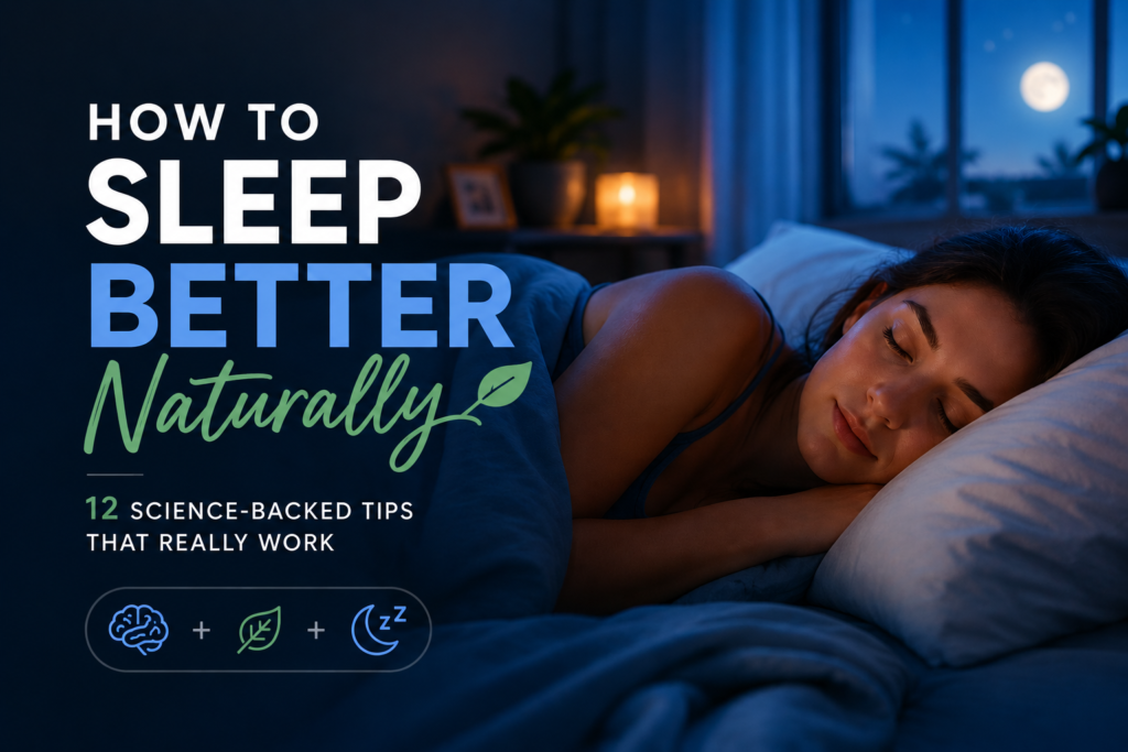 how sleep betteer 12